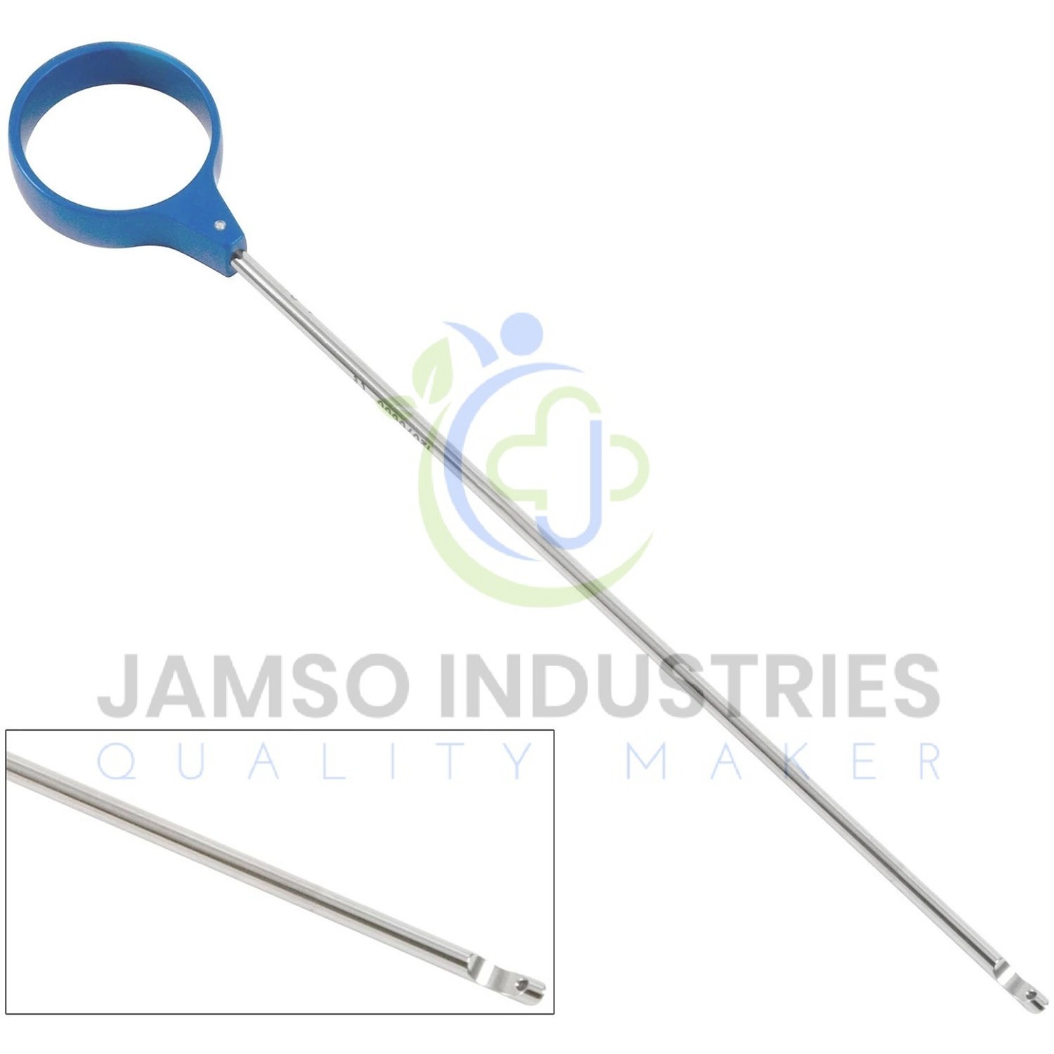 Single Hole Knot Pusher With Closed End & Thumb Ring