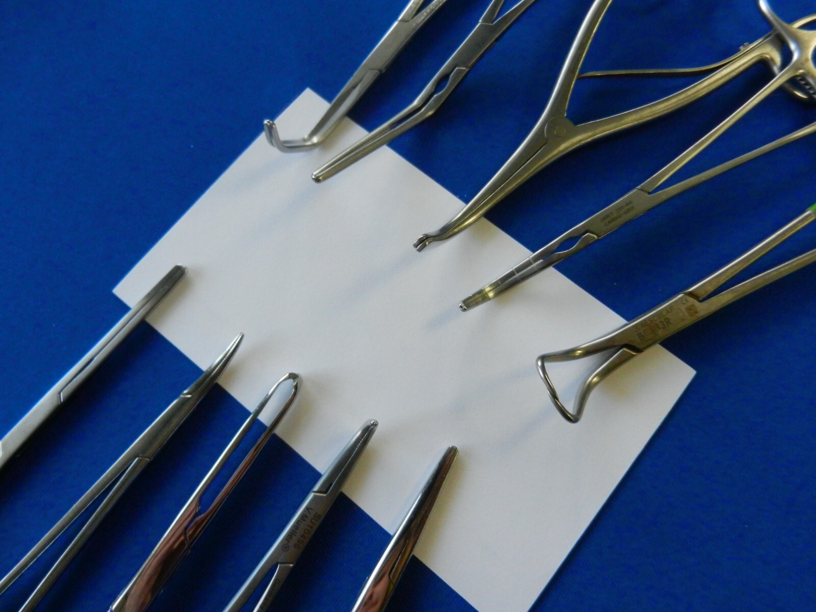 E657 V. Mueller Aesculap Jarit Lot of 10 Forceps 13-15cm Overall Length