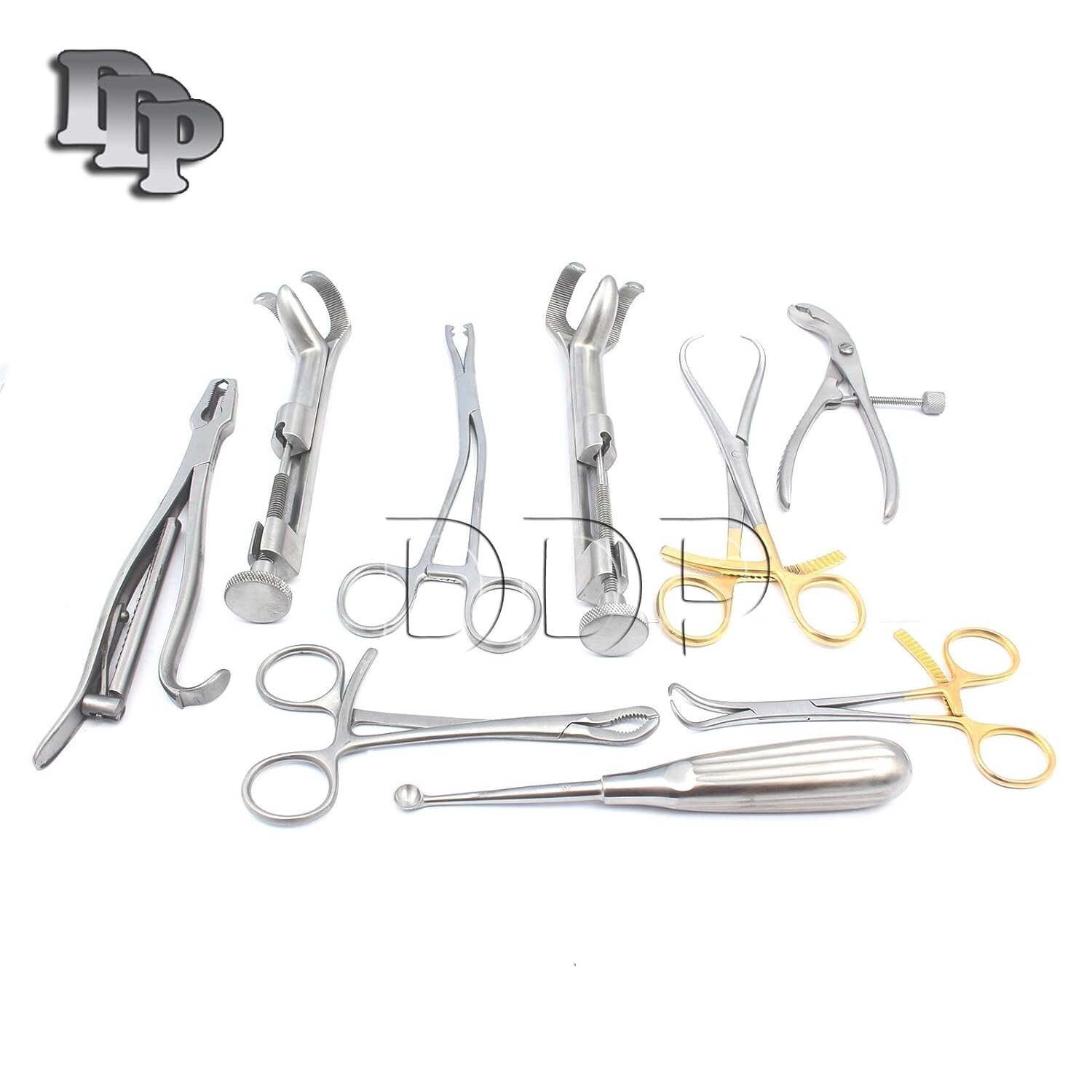 10 Assorted Orthopedic Surgical Instruments Custom Made Set,SR-532