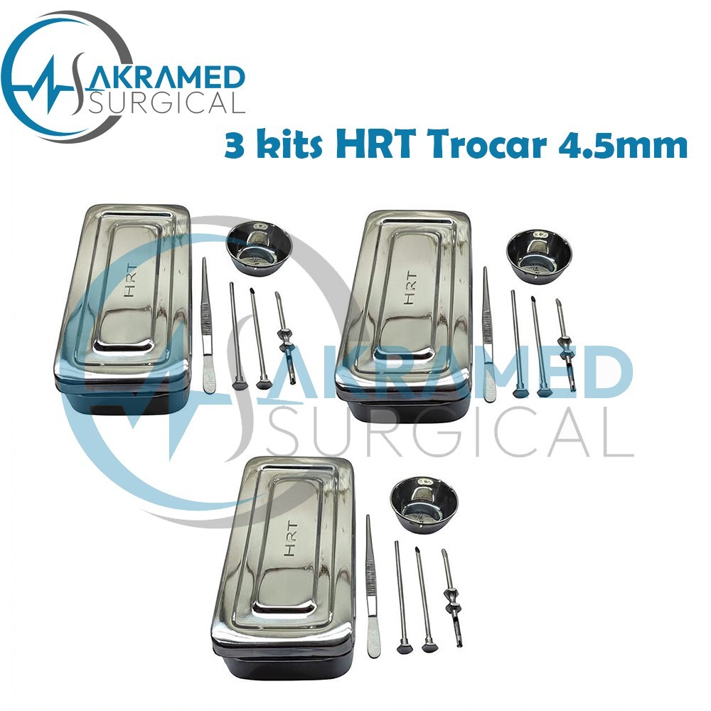 4.5mm HRT Trocar kit Hormone Replacement Pellet Insertion Trocars