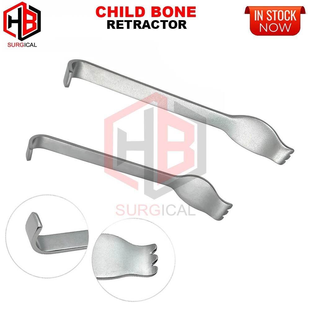 Orthopedic Child Bone Hohmann Lever Retractor 150mm Surgical Instruments