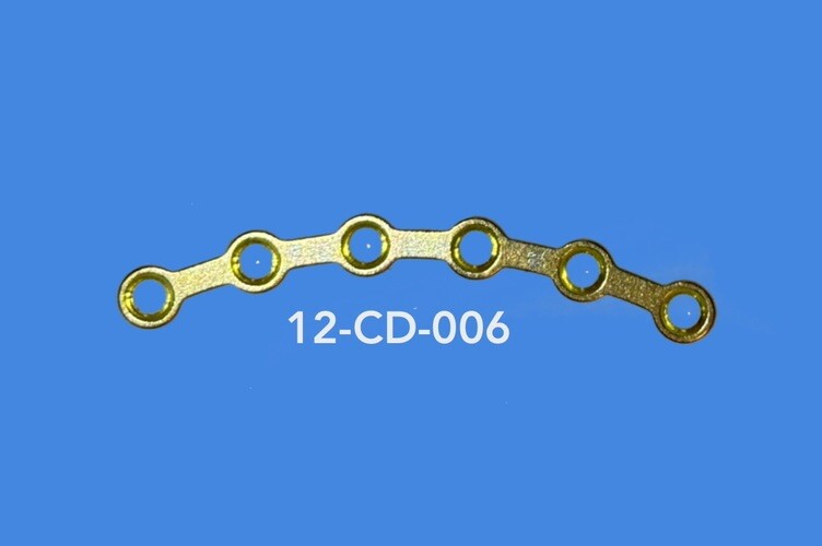 Micro 1.2 Veterinary Maxillofacial Orbital Plates with Screws and Driver 11Pcs