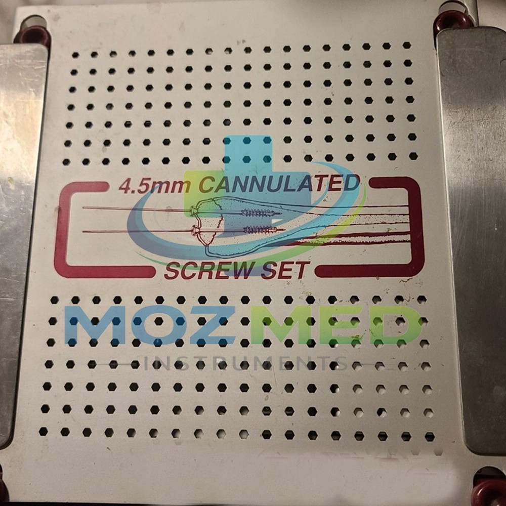 4.5mm Cannulated Titanium Instrument Scr Set w Sterilization