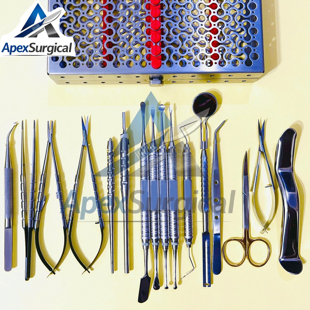 Micro Periodontal Oral Surgery Kit Surgical Instruments Dental Oral Surgery Kit