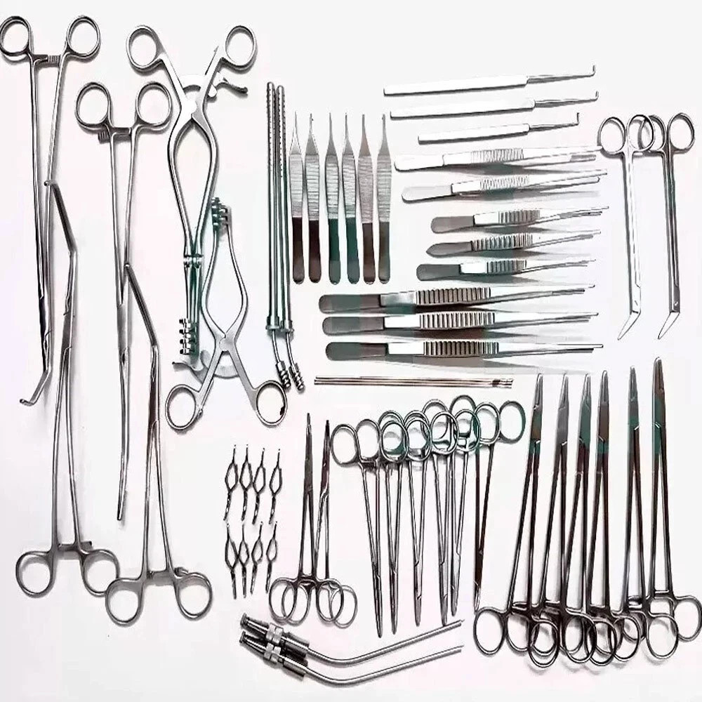 Vascular Surgery Set Premium 52-PCS Stainless Steel Surgical Instruments