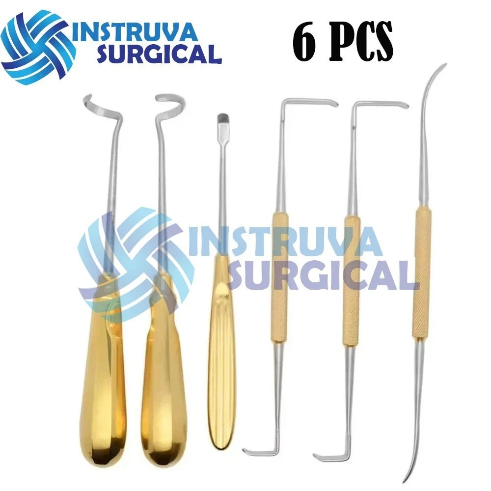 Rhinoplasty Costal Cartilage ENT & Orthopedic Instruments Set Plastic Surgery