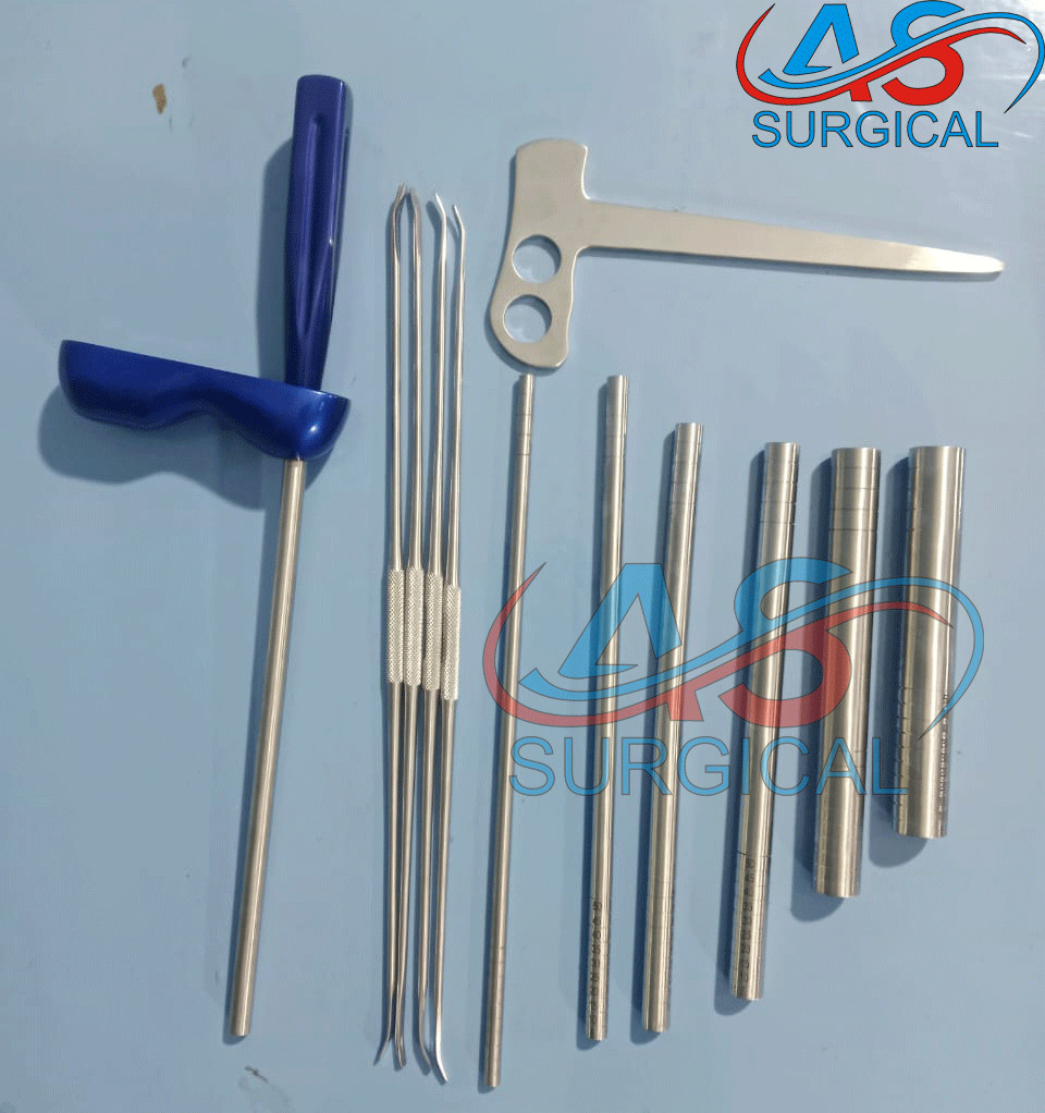 UBE Spine Surgery Orthopedic Surgical Instruments Set Of 13 Pcs