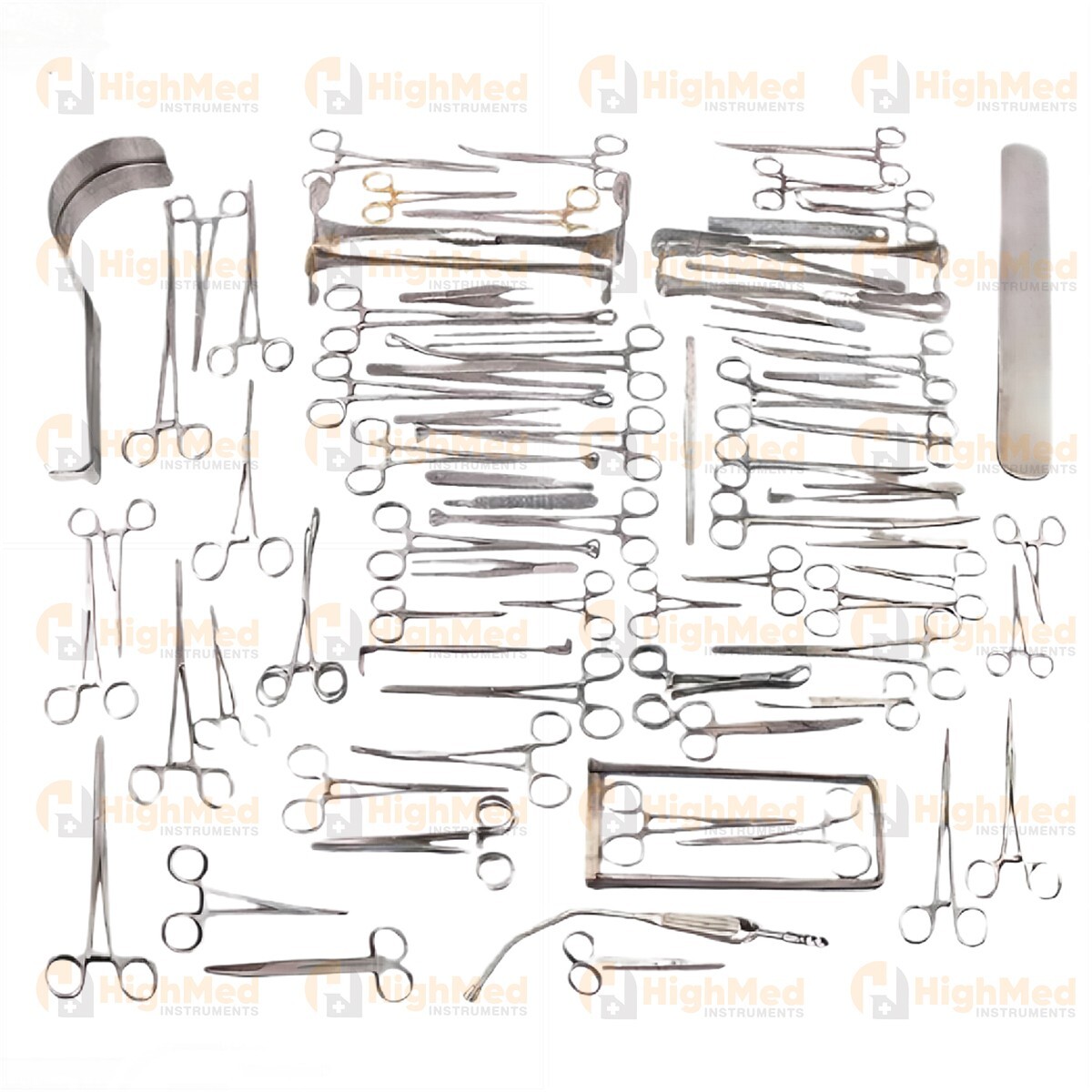 161 Pcs Major Basic Surgery Set Surgical Instruments Kit German Grade
