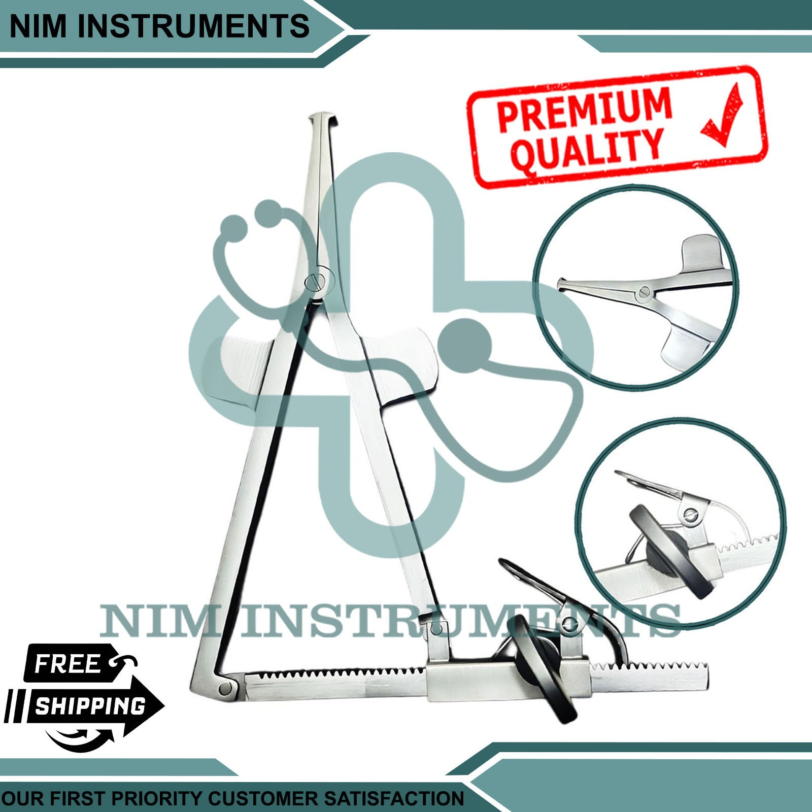 Cloward Cervical Lamina Spreader Orthopedic Surgical Instruments