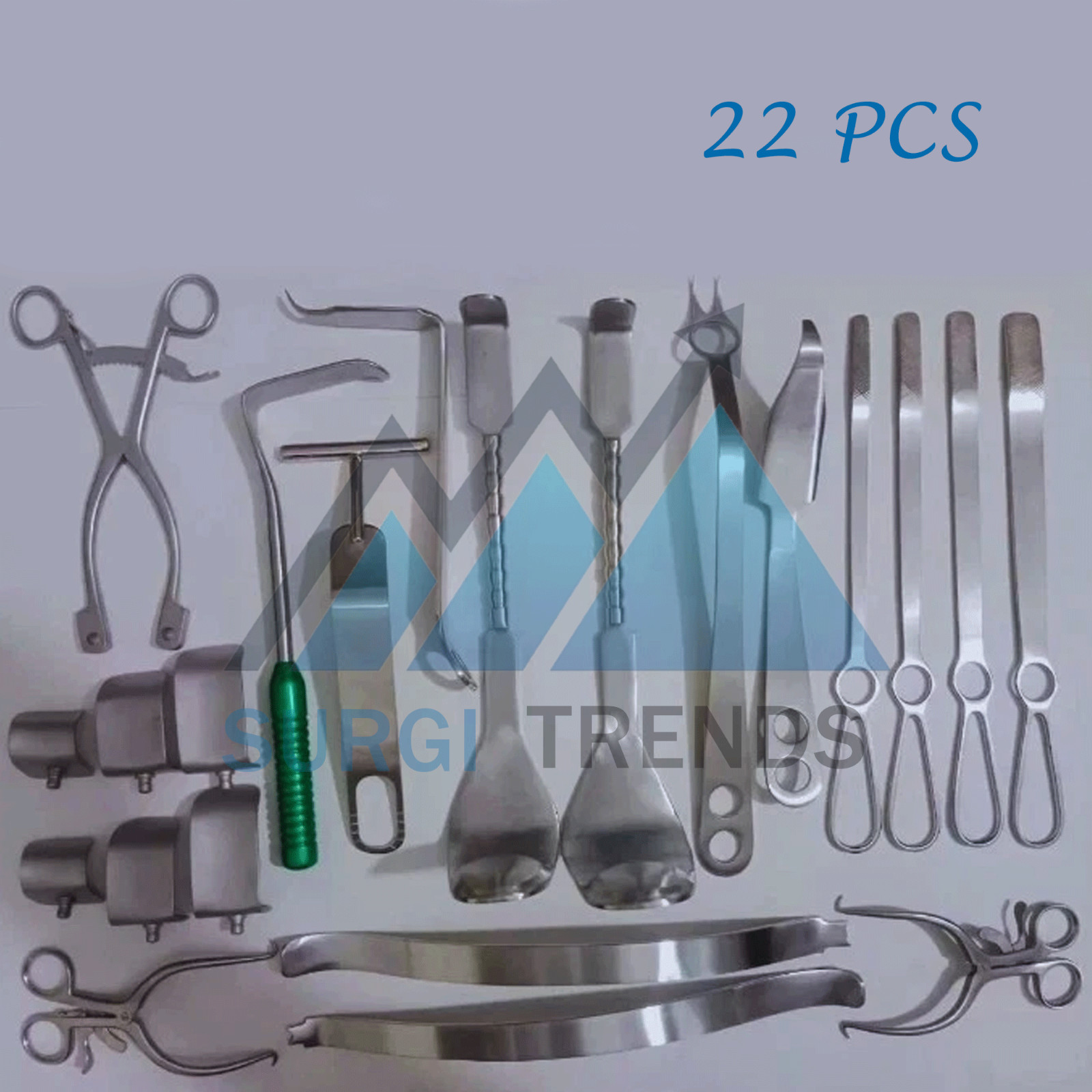 Orthopedic Shoulder Surgery Kit 22Pcs Retractor System Steel Set instruments