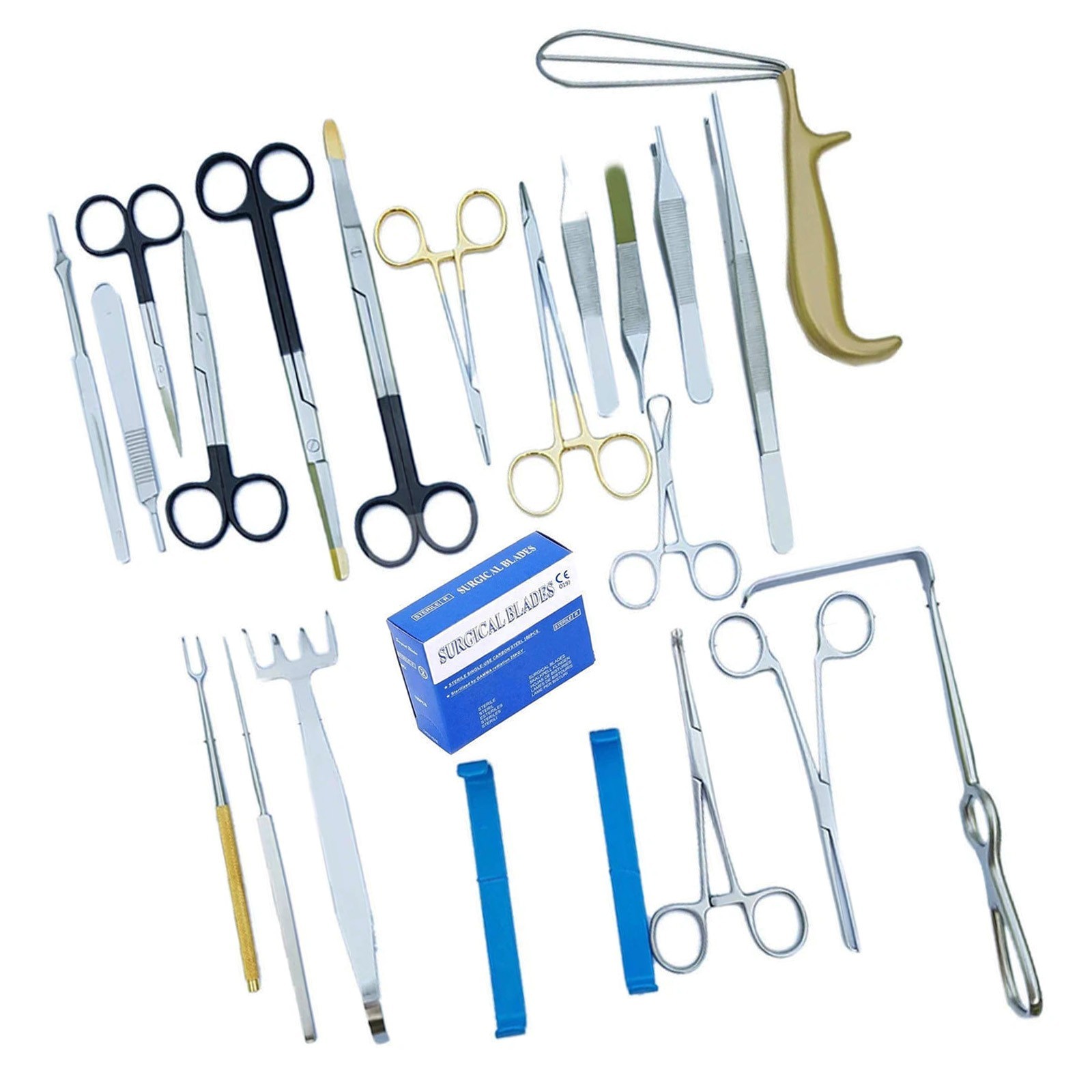 Face Lift Instruments Manual Power Source Face Surgery Instruments 23 Pcs Set
