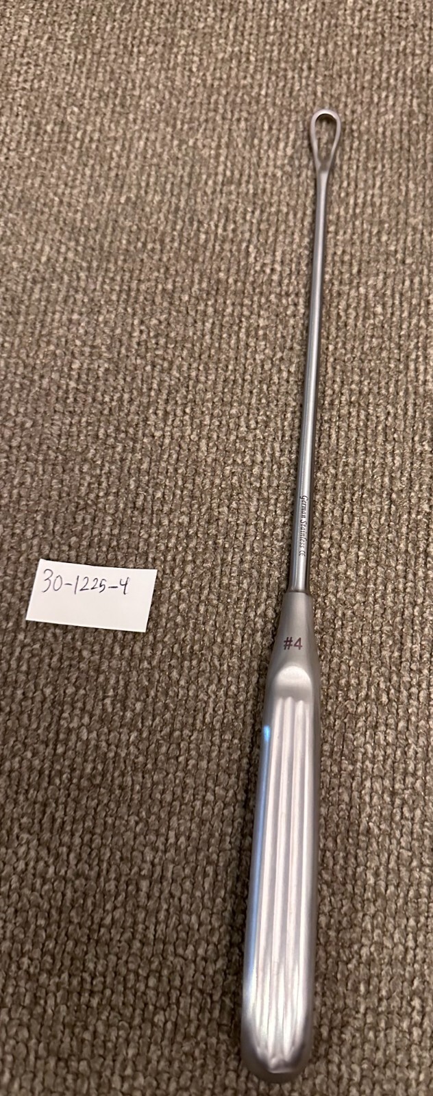 THOMAS UTERINE CURETTE 11″ BLUNT —- SIZE # 4