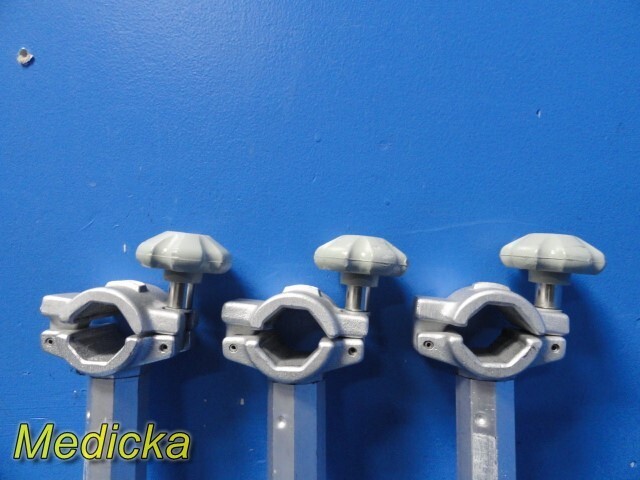 3X J&J DE POY Orthopedic Traction Frame Plain Bars W/ Swivel Clamp; 48″ ~ 33763