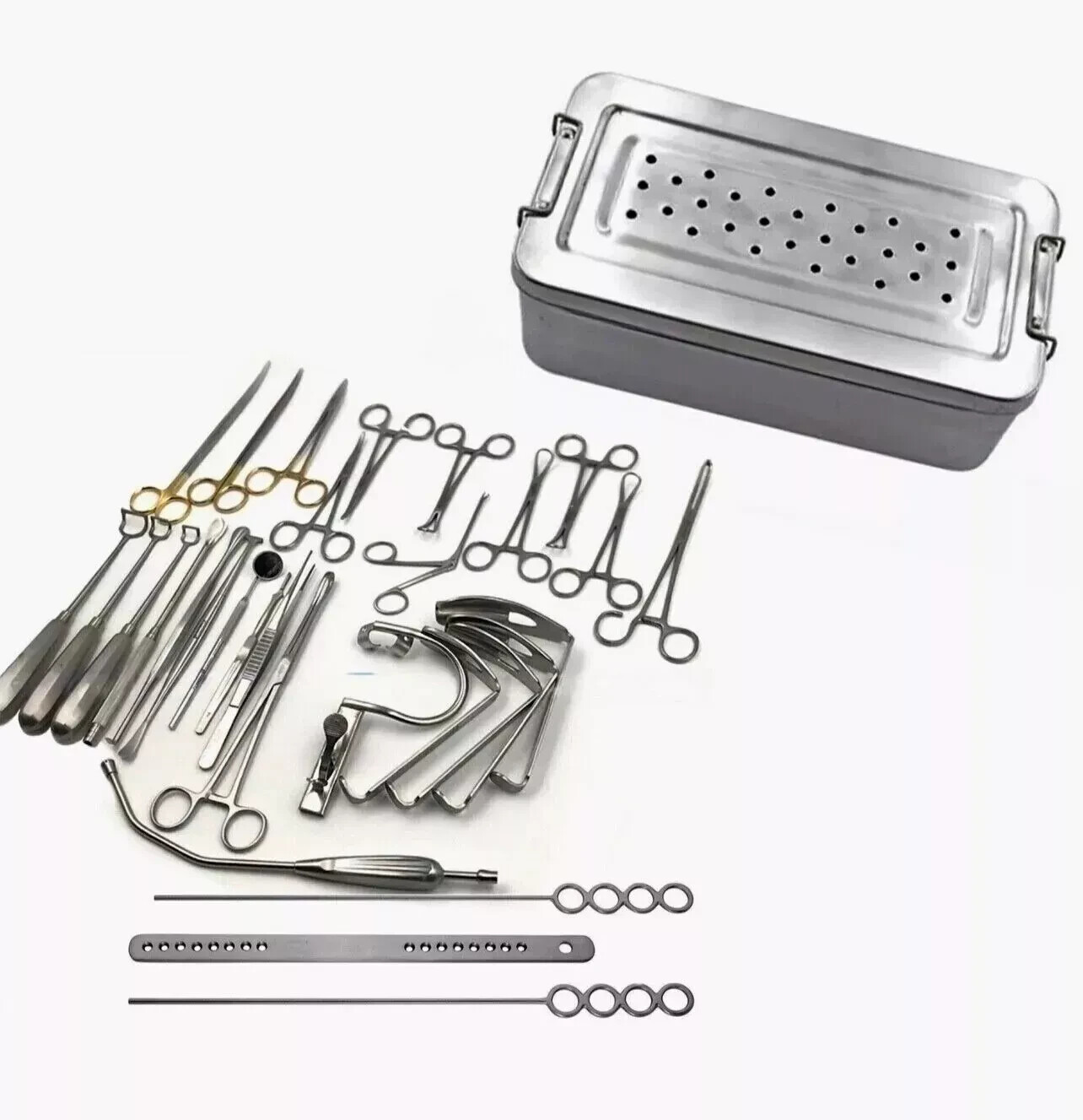 Tonsillectomy & Adenoidectomy Surgical Instruments Set 30 Pcs | ENT Surgery Kit
