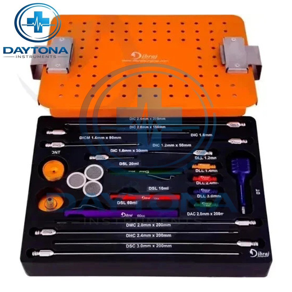 Full Body Liposuction Cannula Set Complete Set Plastic Surgery Instruments