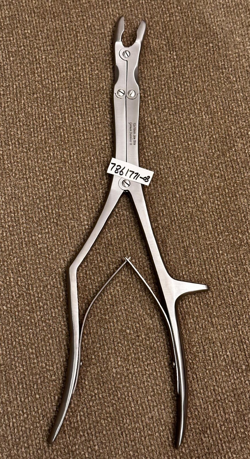 EXTRA LONG DOUBLE ACTION ORTHOPEDIC RONGUER LENGTH 14″ 12X16MM JAW BITE