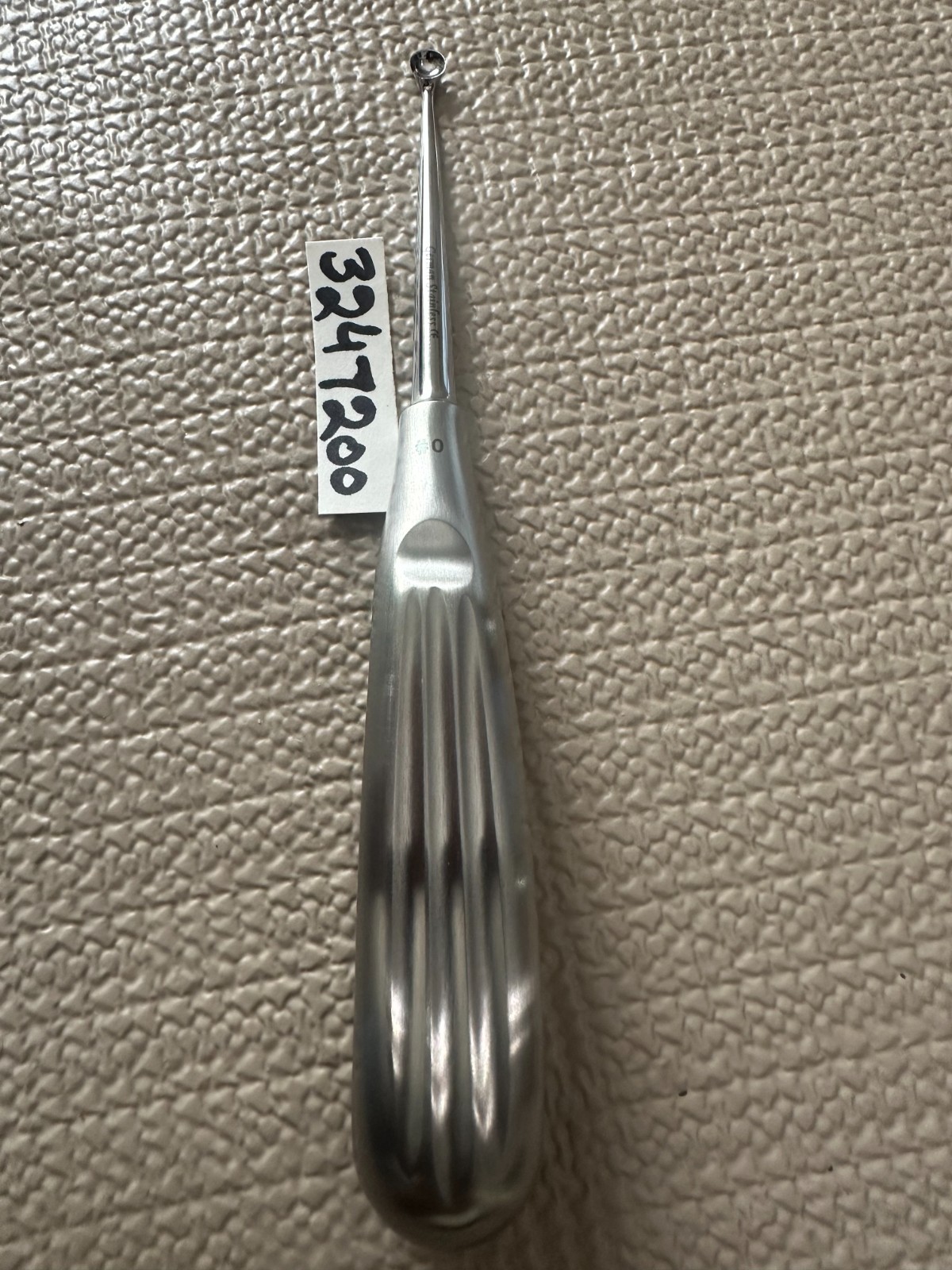 1PCS–BRUN ORTHOPEDIC CURETTES#0—- 6-3/4″
