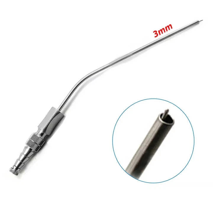 2 Set of 5 Frazier Suction Tube, Medical Instrument Frazier Suction Tubes
