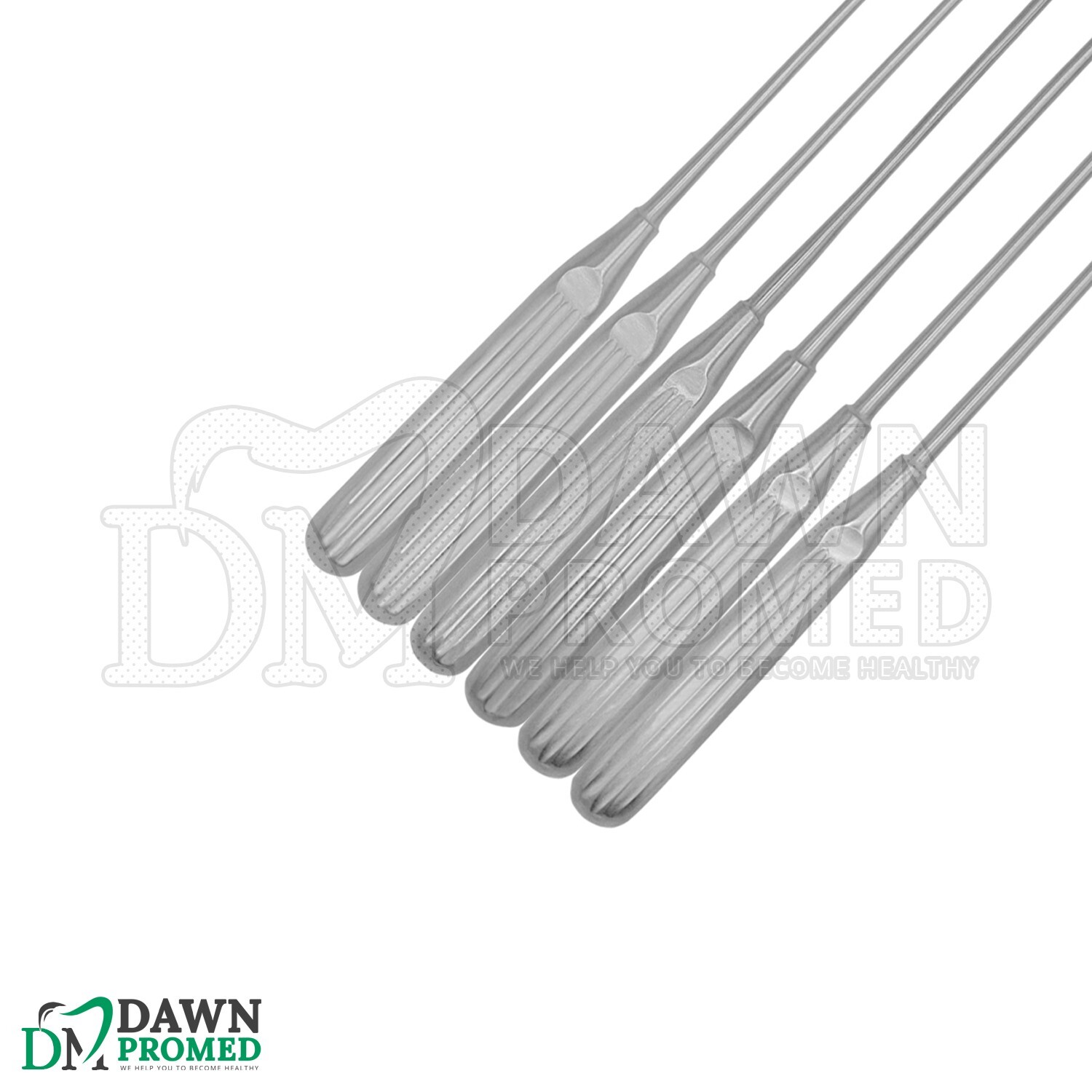 Sims Uterine Curettes 6 Pcs Set Sharp Blade 0,1,2,3,4,5 11″ OB/GYN Inst German G
