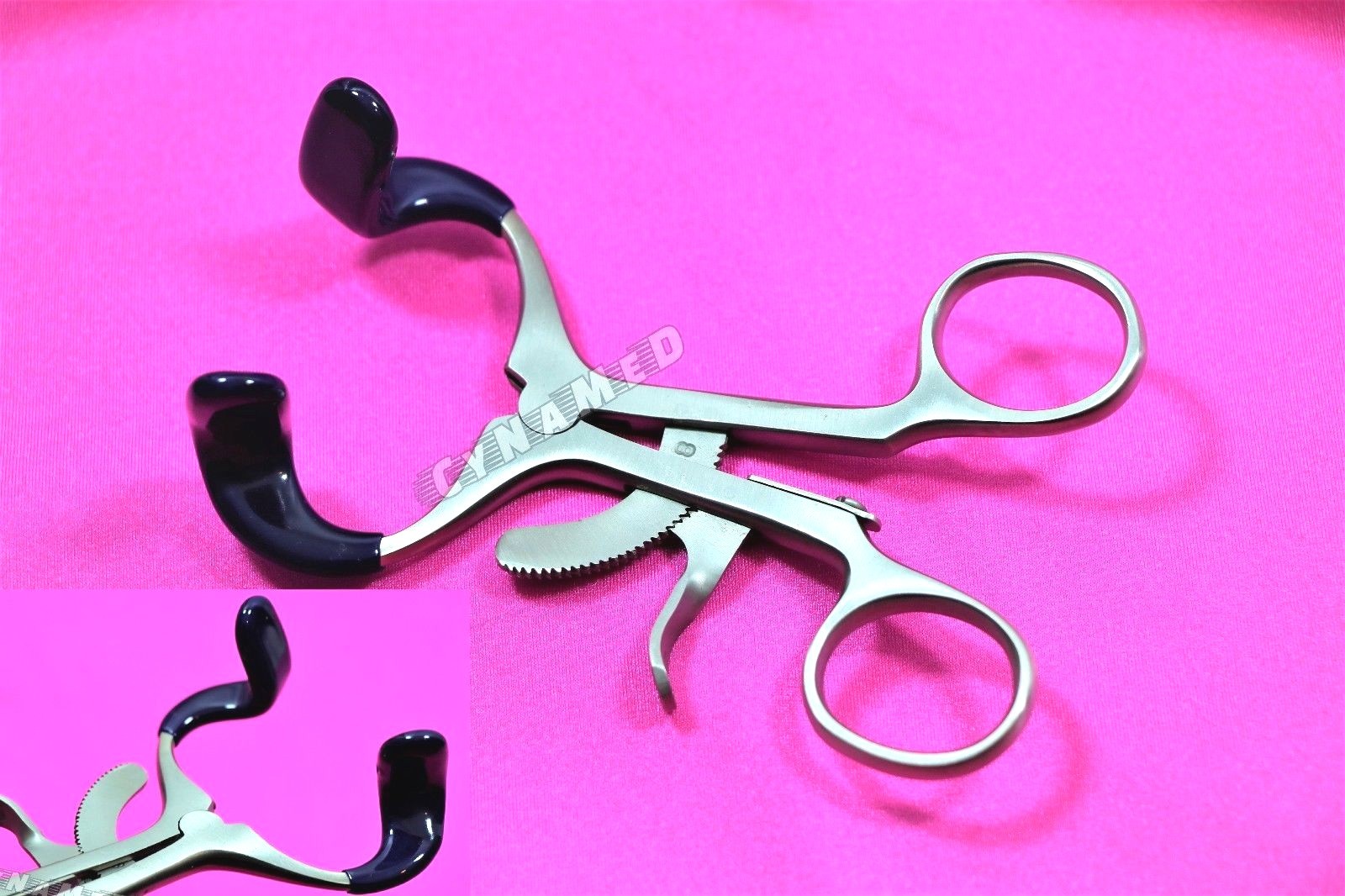 Premium German Stainless Molt Mouth Gag Blue 4.5″ Dental Surgical Instruments