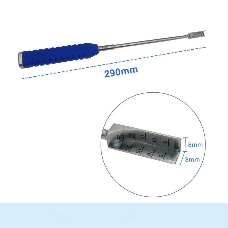 L-shaped Bone Knife Spine Chisel Bone Osteotomy Orthopedic Instrument New