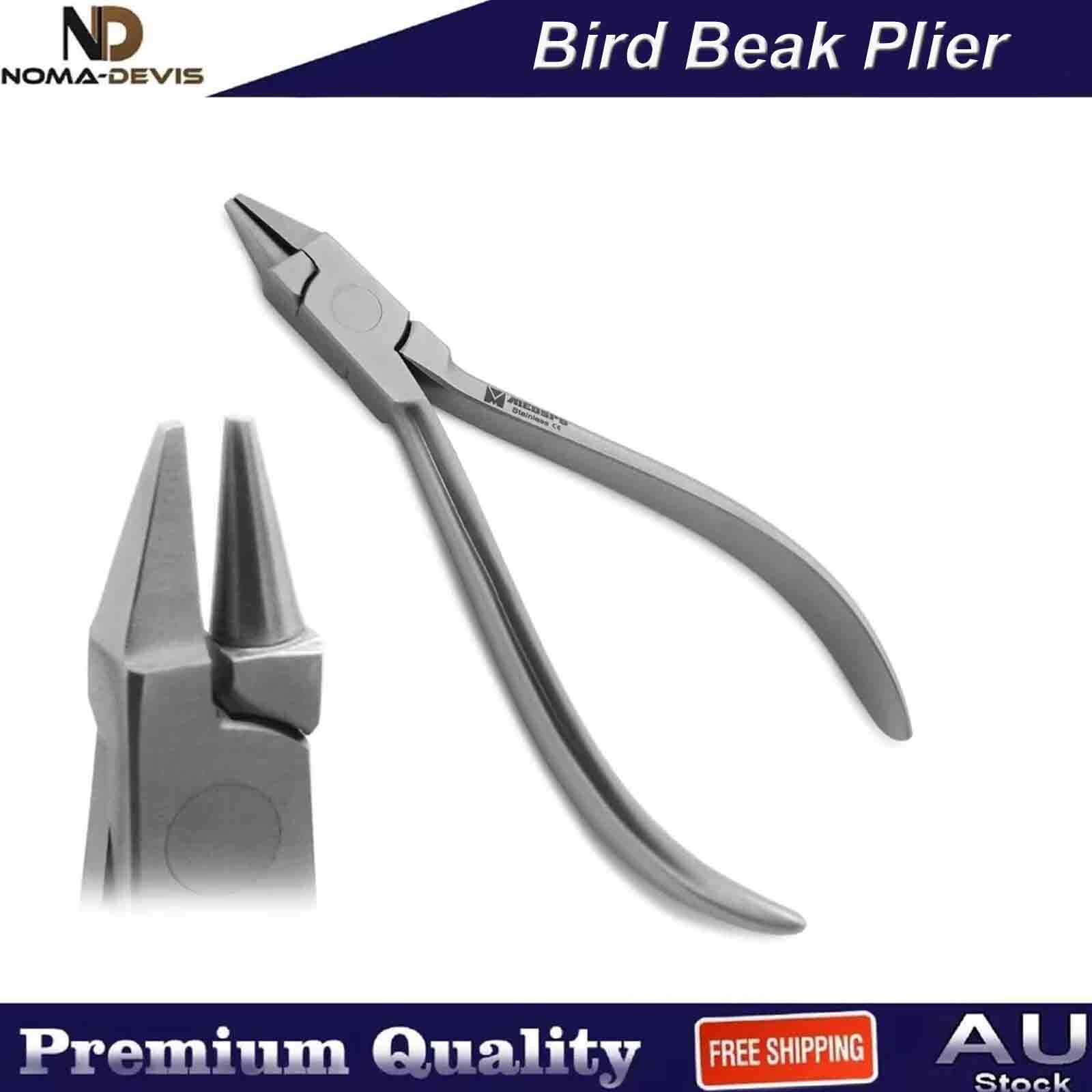 Orthodontic Bird Beak Angular Plier Dental Loop Forming Wire Bending Tools CE