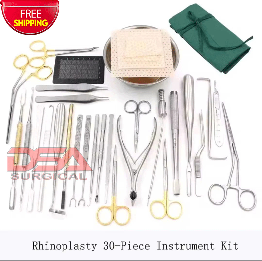 Rhinoplasty instruments set of 30 pcs,Nose surgery instruments