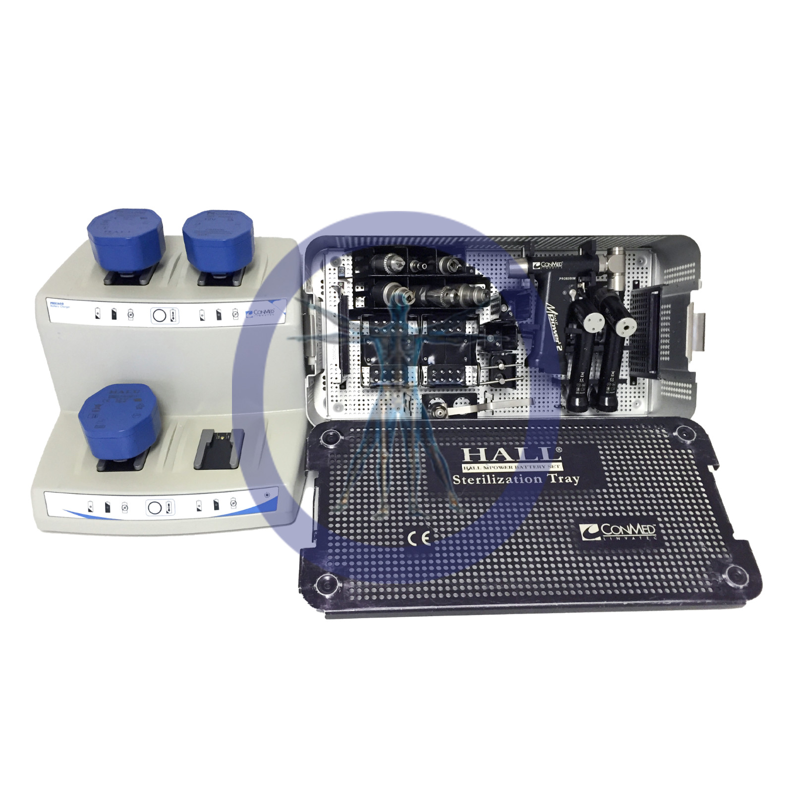 Conmed/Hall M Power 2 Large Bone Set *With 3 Month Warranty*