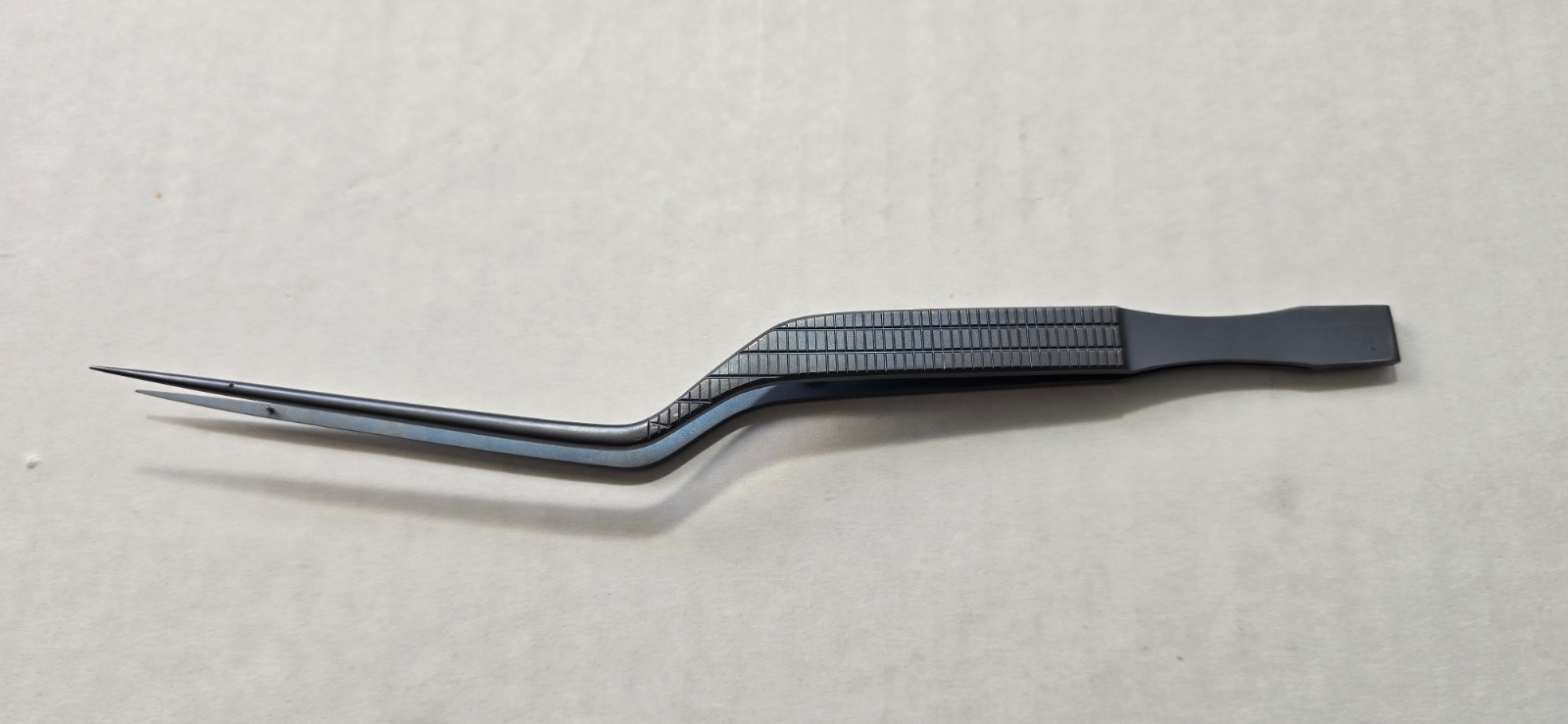 Codman 80-1503 Surgical Neuro Titanium Malis Bayonet Forceps 8 3/4″ Fine Tip