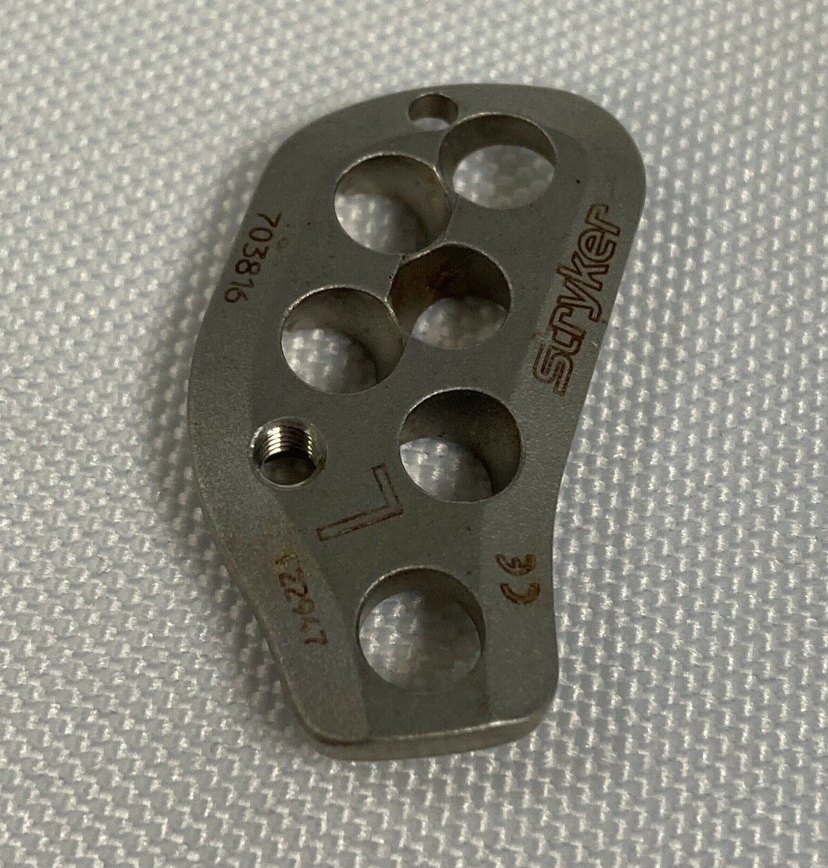 Stryker 703816 VariAx Clavicle Left Aiming Blocks Superior Lateral Ortho Trauma