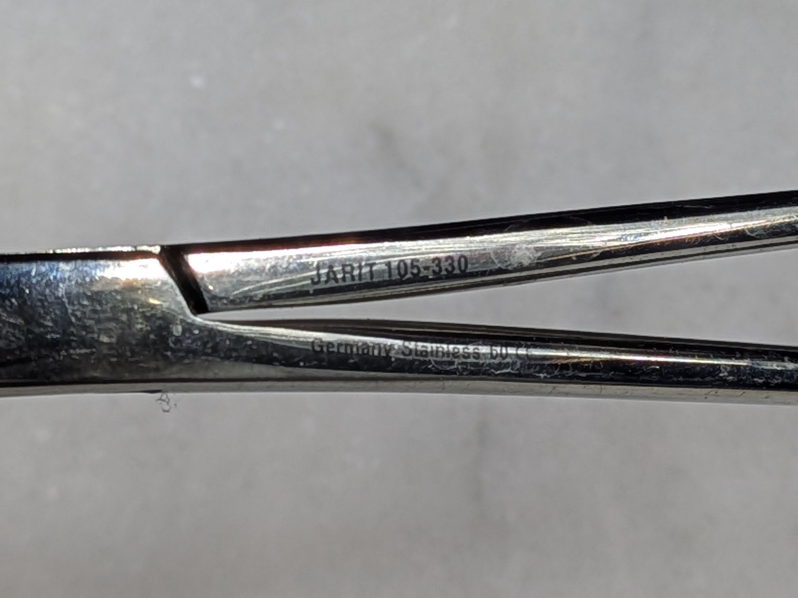 Jarit Stainless Steel Coller Forceps 105-330