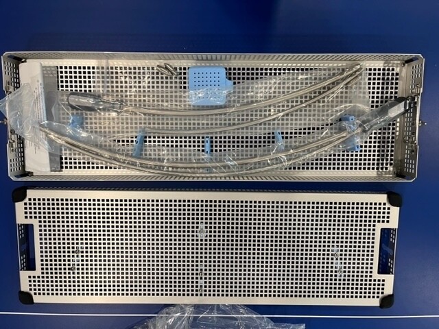 Sterilization Container for Vascular Tunnelers custom brand new with secure hold