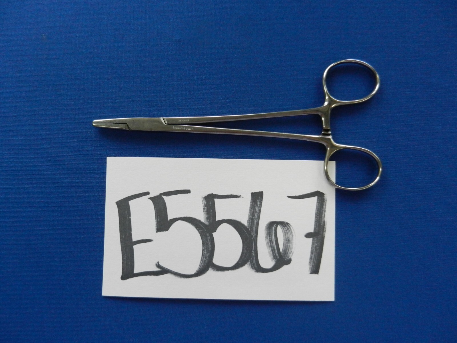 E5567 Codman 36-2016 Mayo Hegar Straight Needle Holder