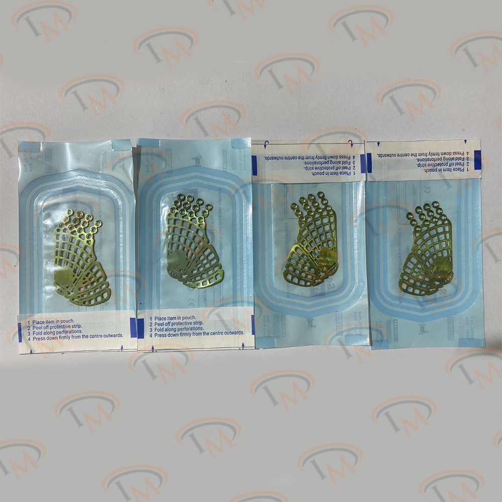 Orbital Floor (Eye) Mesh Plates Titanium Left , Right 4 Pcs