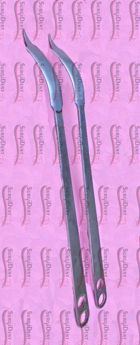 Hohmann Retractor Narrow Extra Length 16″ Blade 22mm Hip Arthroplasty 2 Pcs A++