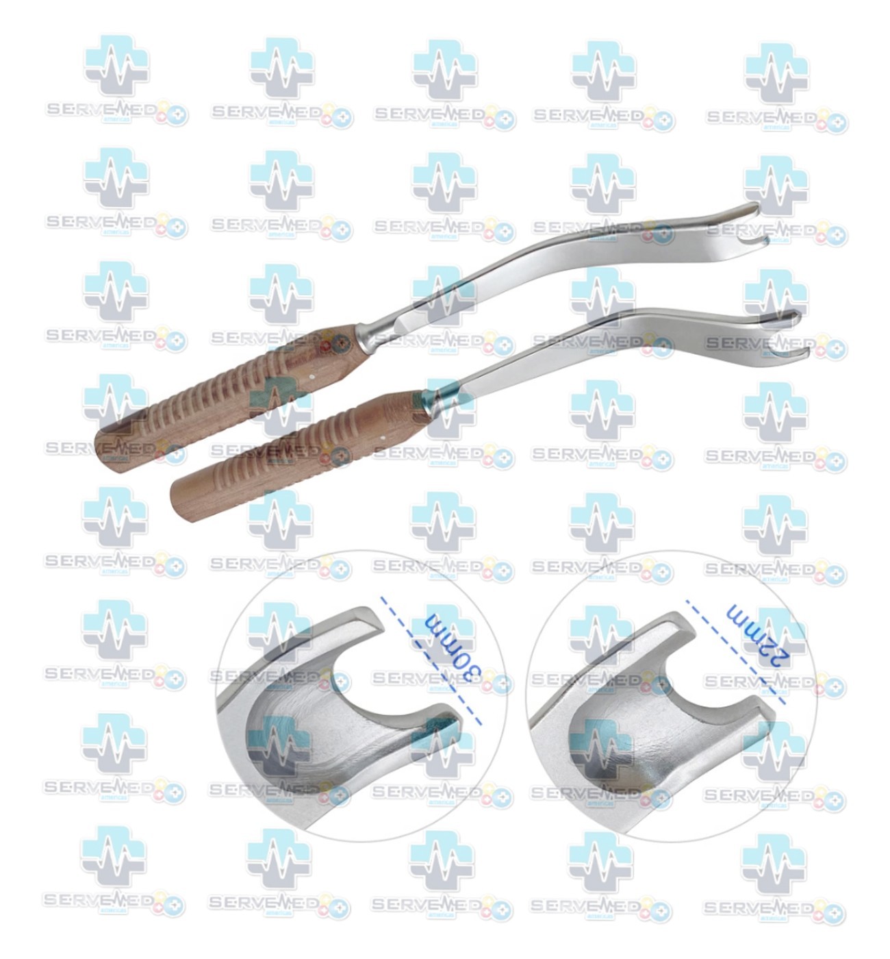 Hohmann Retractor Acetabular orthopedic surgical instrument Femur bone prying