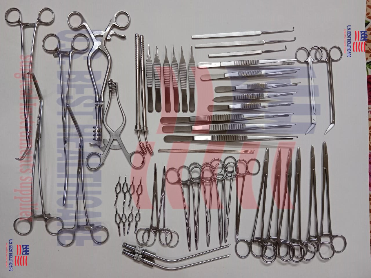 Vascular Surgery Surgical Instruments Set Of 52 Pieces Excellent Quality A+