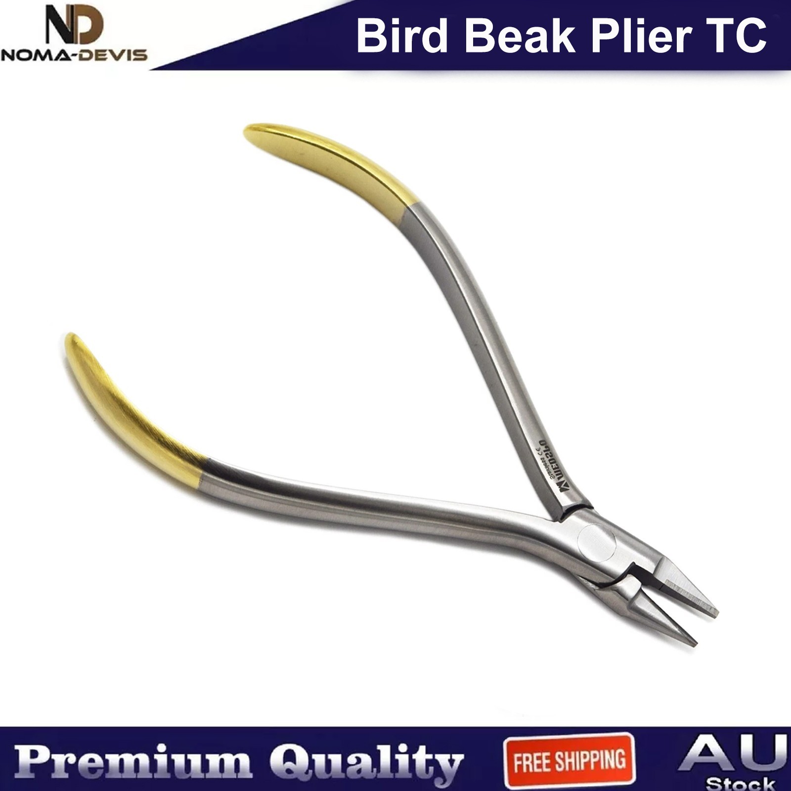 Orthodontic Bird Beak Loop Forming Plier TC Dental Wire Bending Adjusting Plier