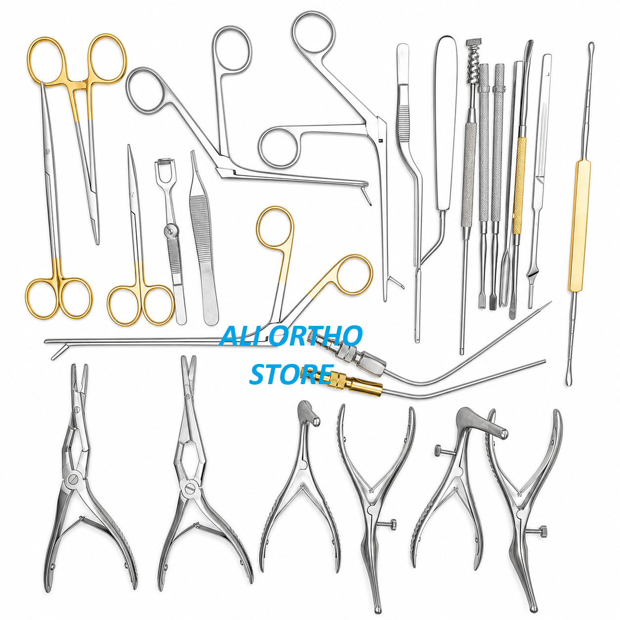 Septoplasty Instrument Set 26 Pcs ENT Nasal Surgery Kit German Stainless Steel