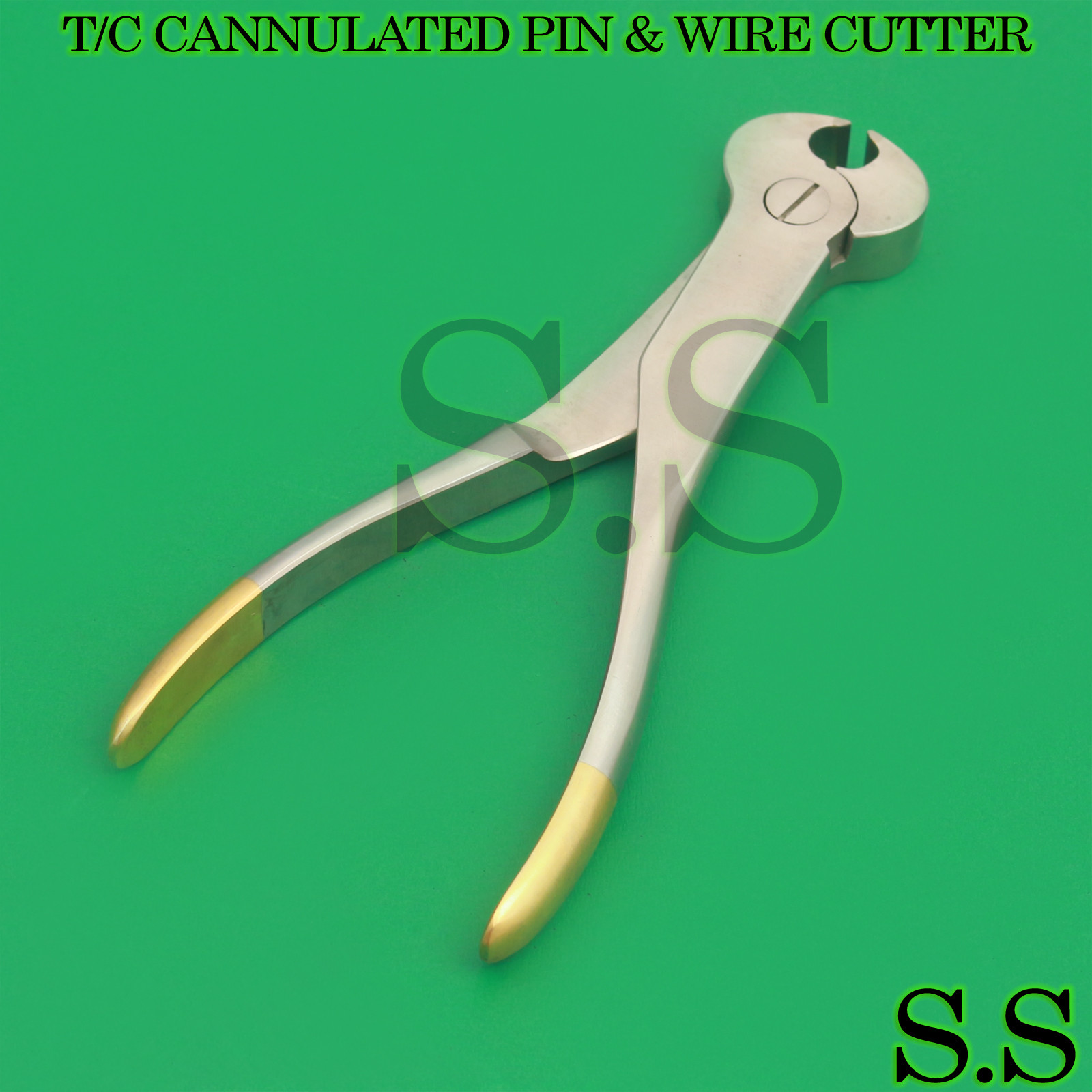 T/C Cannulated Pin & Wire Cutter 9″ Orthopedic Instruments