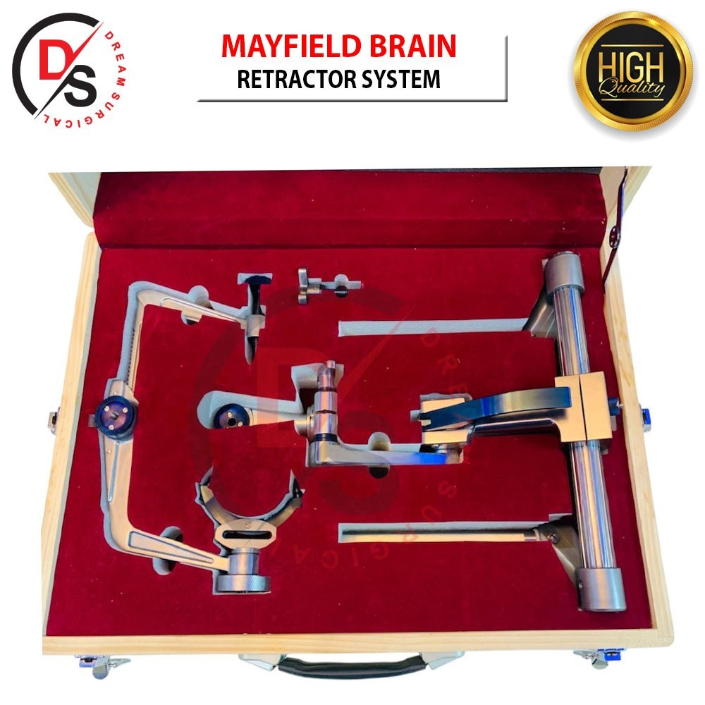 Skull Clamp Mayfield Brain Retractor System Mayfield Retractor System silver