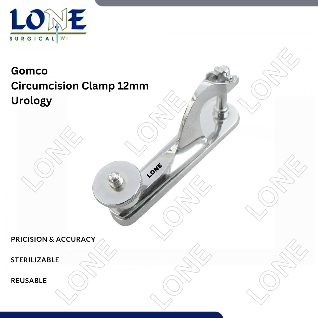 Gomco Circumcision Clamp German Grade Urology Surgical Tool 12mm Set of 5