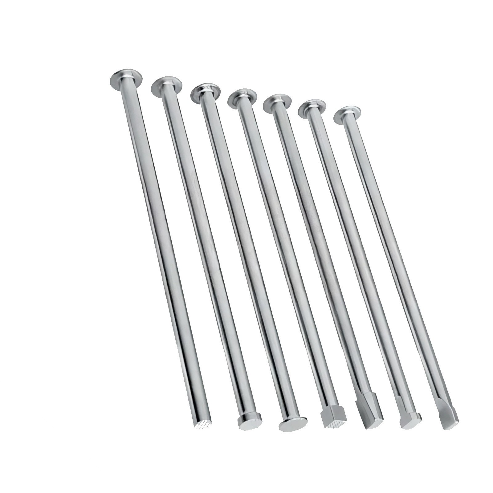 Ortho Hip Impactors Set Of 7 Total Hip Arthroplasty Orthopedic THR O/L 9”