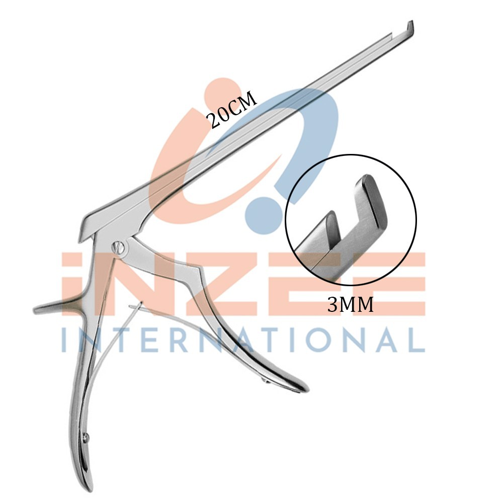 Ferris-Smith Style Kerrison Rongeur Punch 20cm 5 PSc Set 1,2,3,4,5mm Surgical