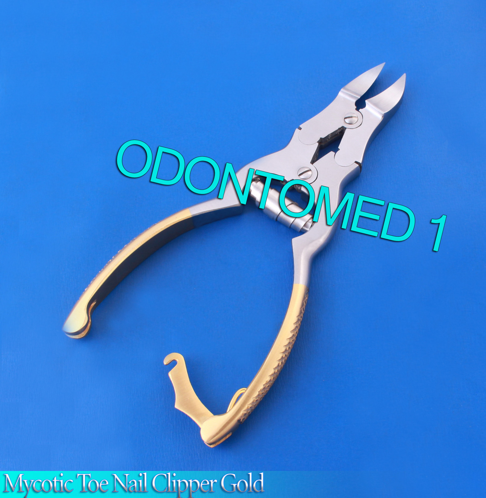 3 Pcs Mycotic Toe Nail Clipper Gold Surgical Instruments