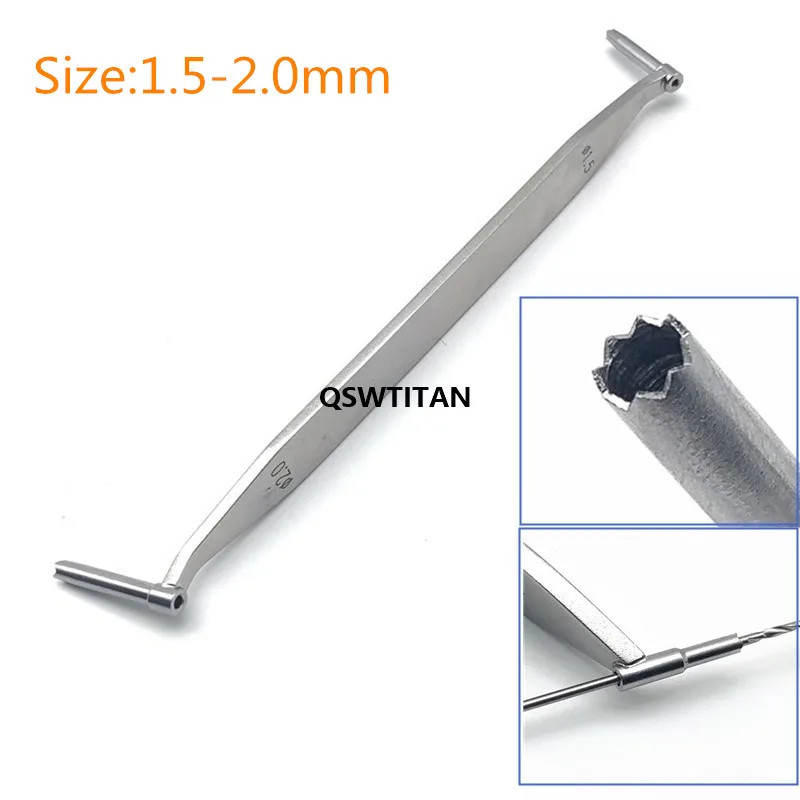 Orthopedic Drill Sleeve Pointed Drill Guide Double Bone Drill Bits Guider Sleeve