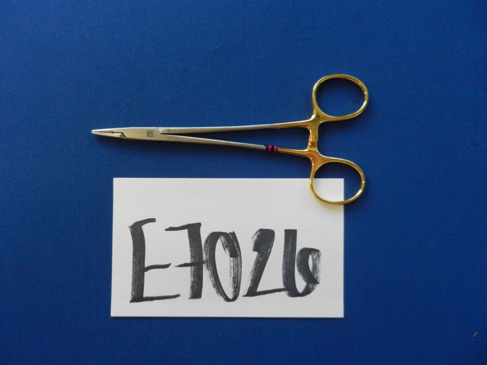 E7026 Medline Furst MDS2416415F Crile Wood Needle Holder 6″ Overall Length