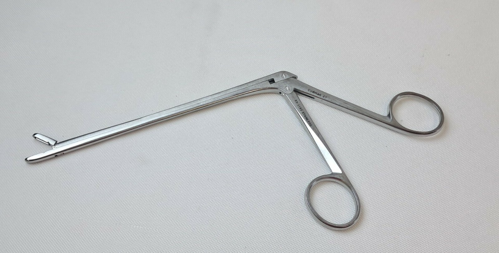 Codman 53-1192 Schlesinger Intervertebral Disc Rongeur Serrated Straight