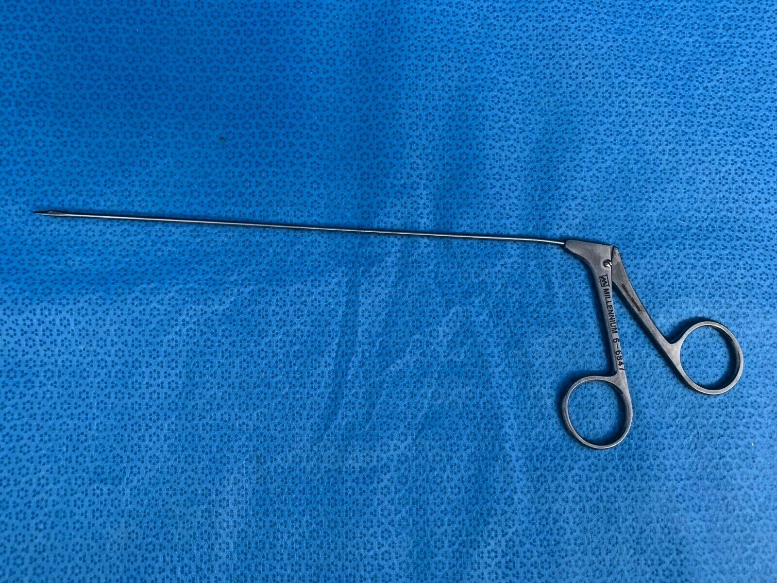 Millennium 6-6847 Micro Scissors Straight Single Action Jaw Spine Neuro