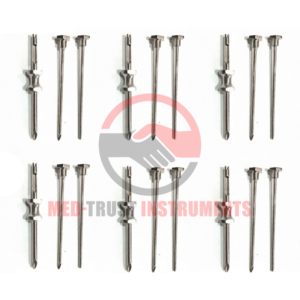 6 Sets HRT Trocar 4.5 mm Hormone Replacement Pellet Insertion Kit